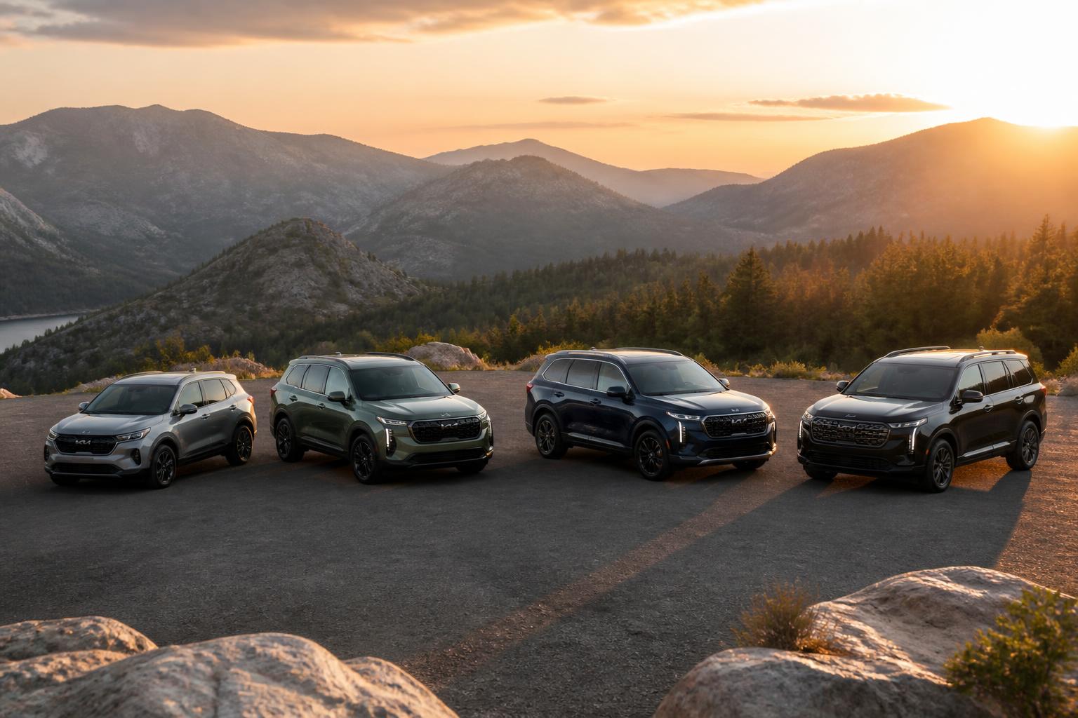Featured image for article: Kia SUV Models: Complete Guide from Smallest to Largest (2025)