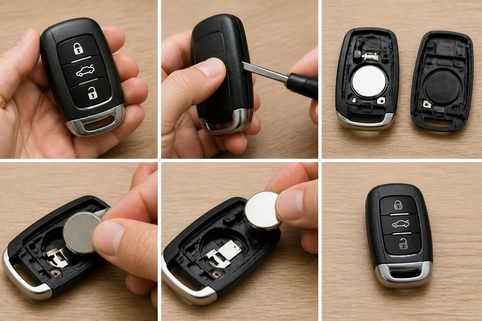 Illustration for: Key Fob Battery Replacement (Step-by-Step)
