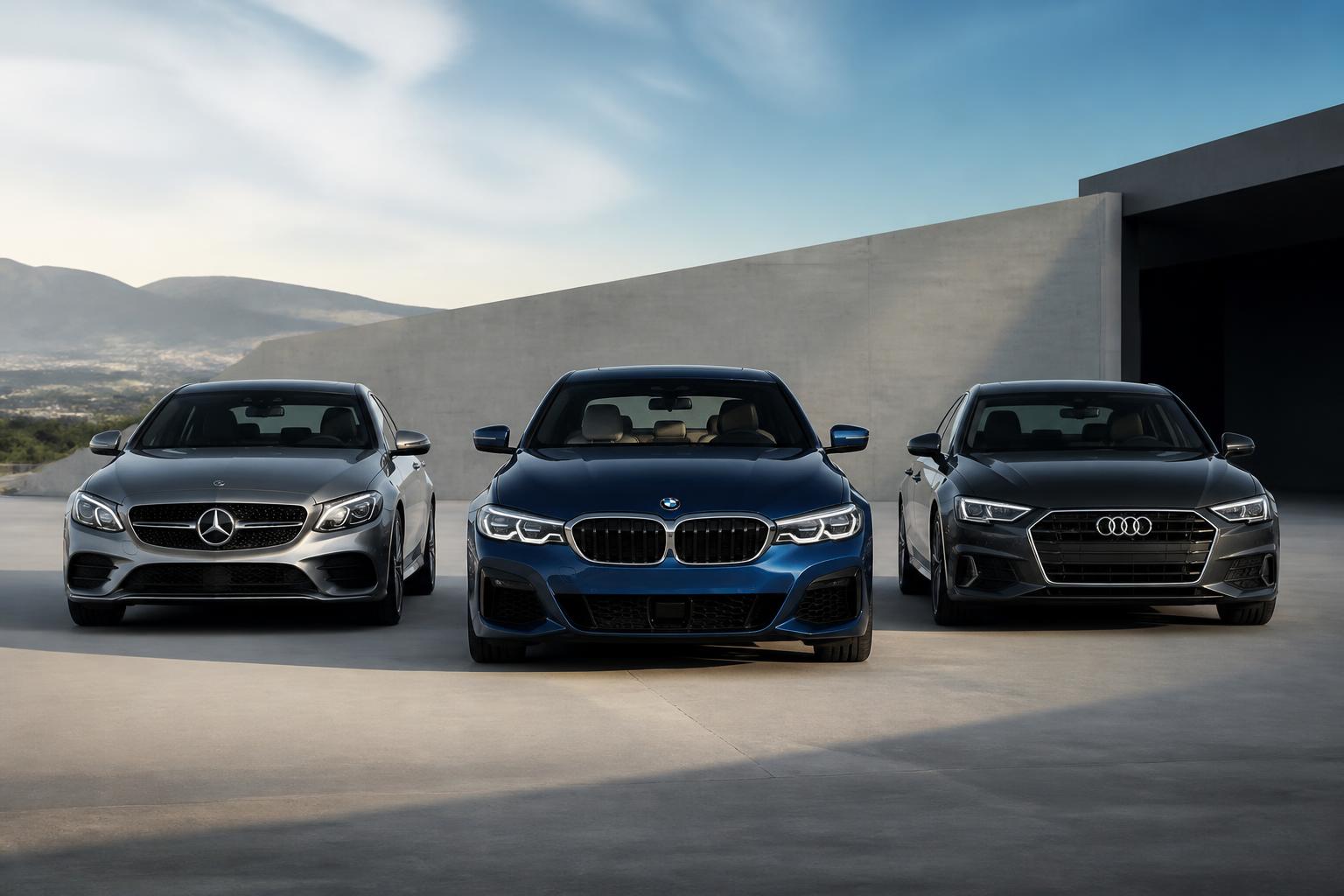 Illustration for: How BMW Stacks Up Against Mercedes and Audi