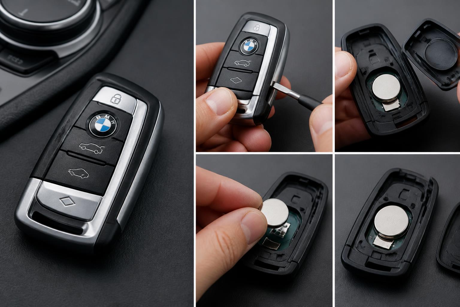 Illustration for: BMW Key Fob Battery Replacement