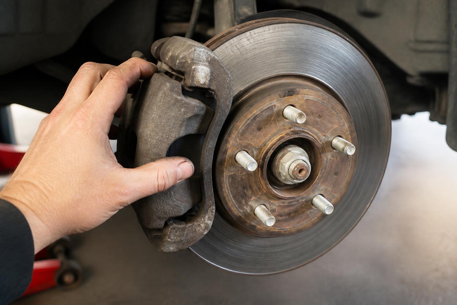Illustration for: How Long Can You Drive with Grinding Brakes?