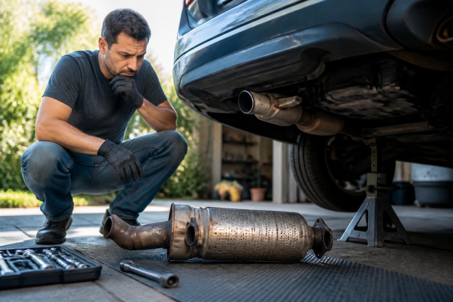 Featured image for article: Catalytic Converter Cleaner, Clogging, and Replacement Cost