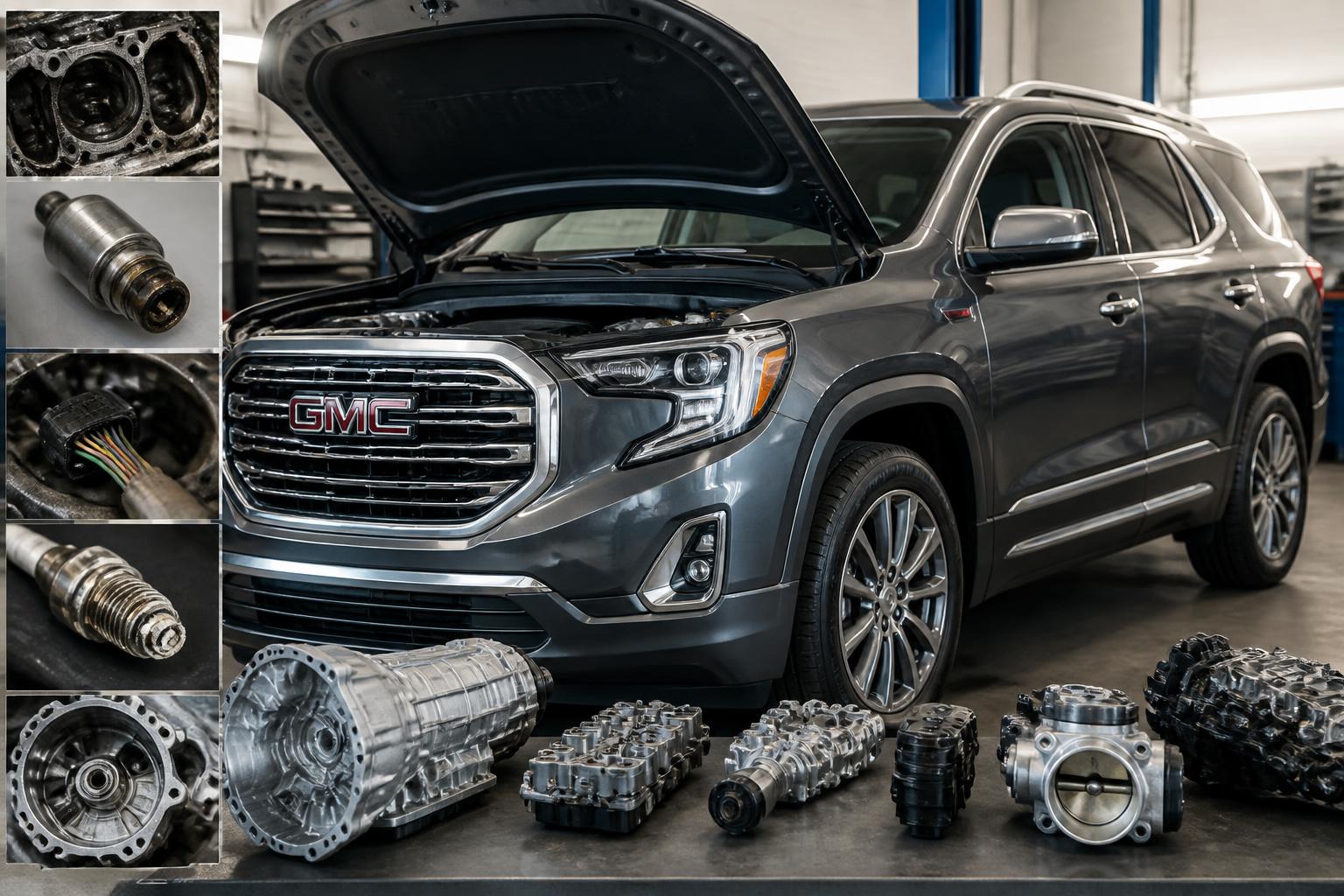 Illustration for: GMC: Shared GM Powertrain Problems Plus Trim-Specific Quirks