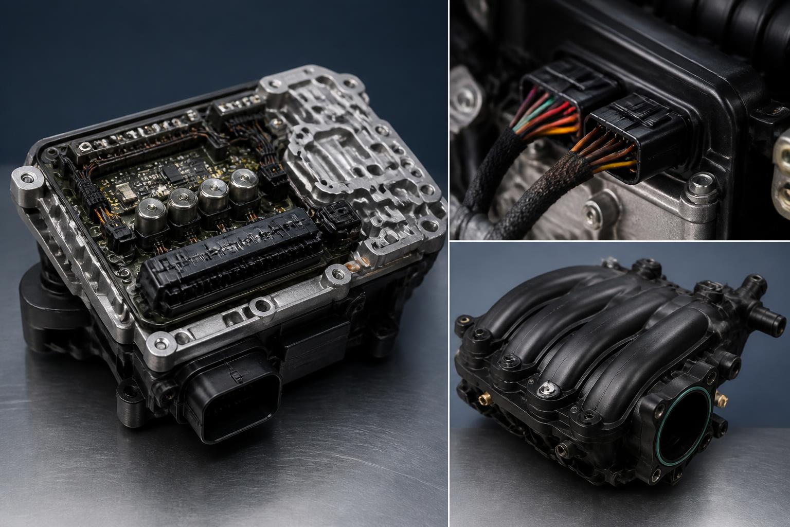 Illustration for: Volkswagen — DSG Mechatronic, Electrical, and Intake Manifold