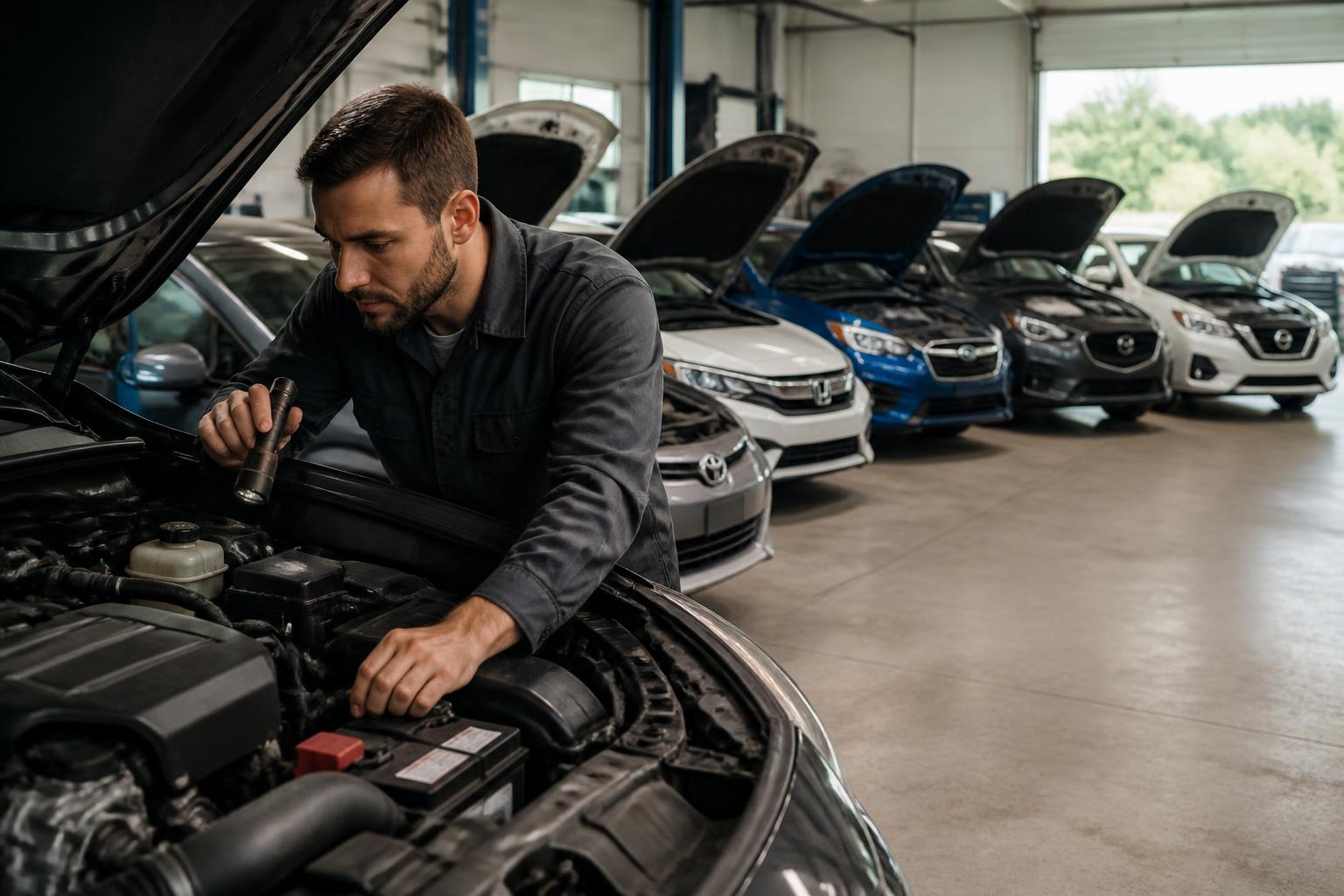Featured image for article: Most Common Problems with Japanese Cars: Toyota, Honda, Subaru, Mazda, Nissan