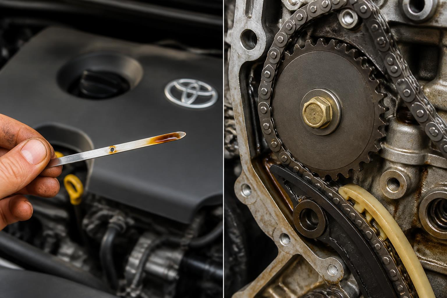 Illustration for: Toyota: Oil Consumption and Timing Chain Wear