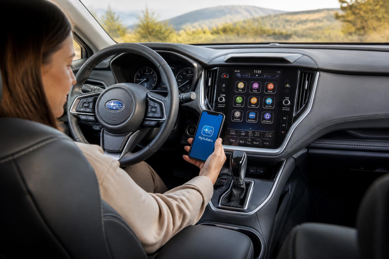 Illustration for: Subaru MySubaru / Starlink