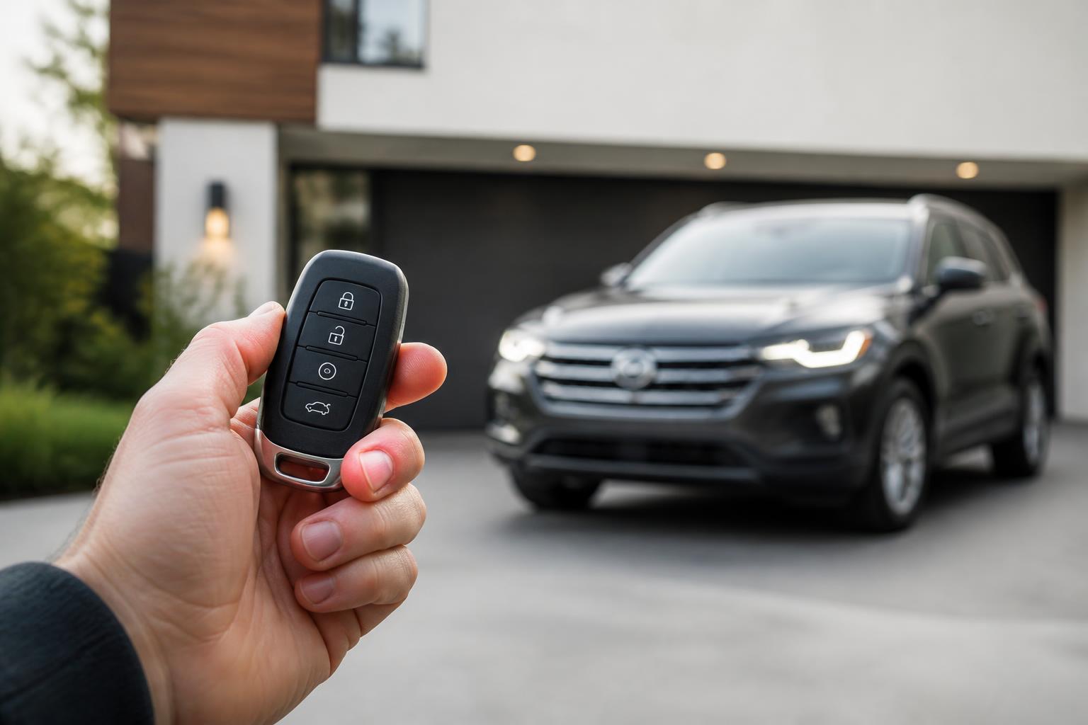 Illustration for: Key Fob Remote Start: Button Sequences by Brand