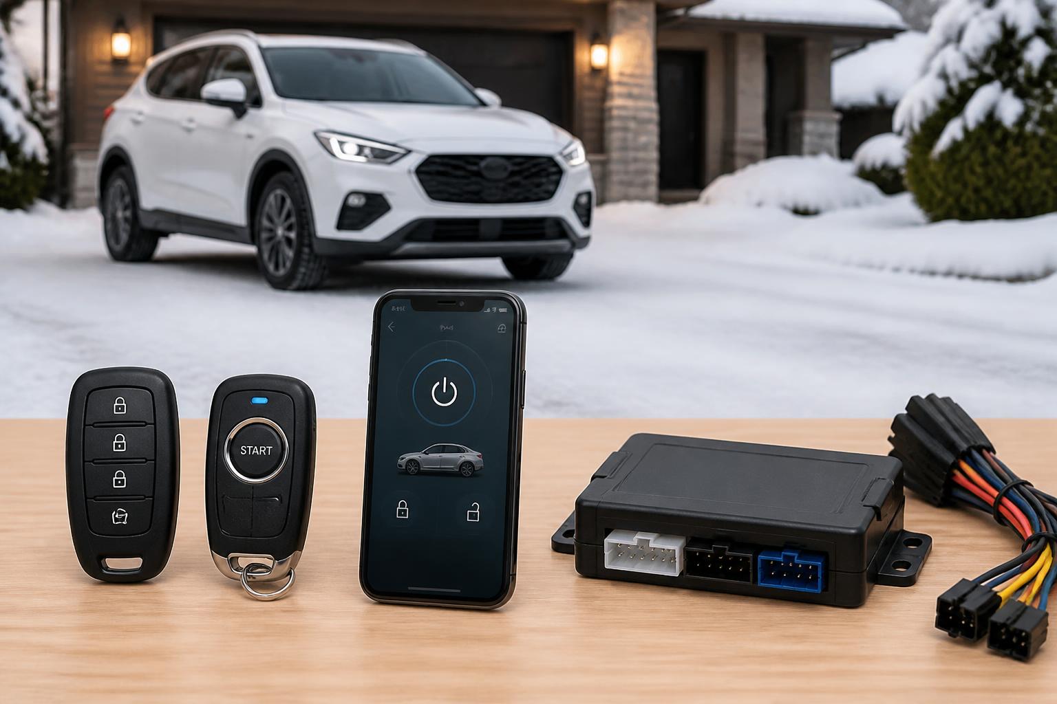 Illustration for: Aftermarket Remote Start Options