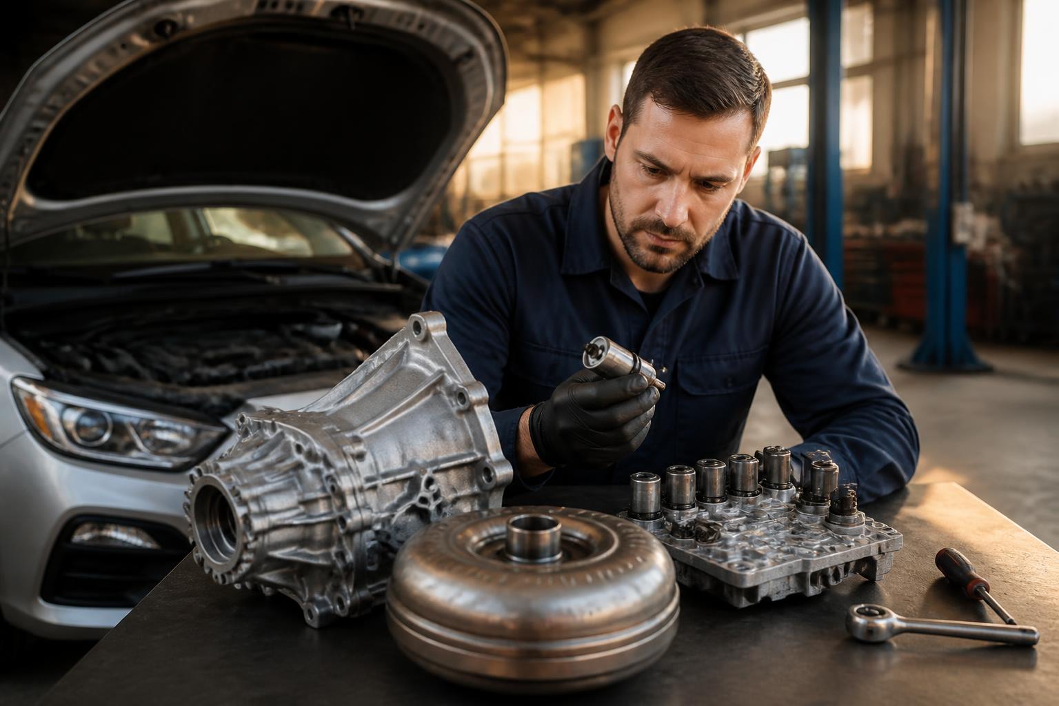 Featured image for article: CVT Transmission, Shift Solenoid, and Torque Converter Problems
