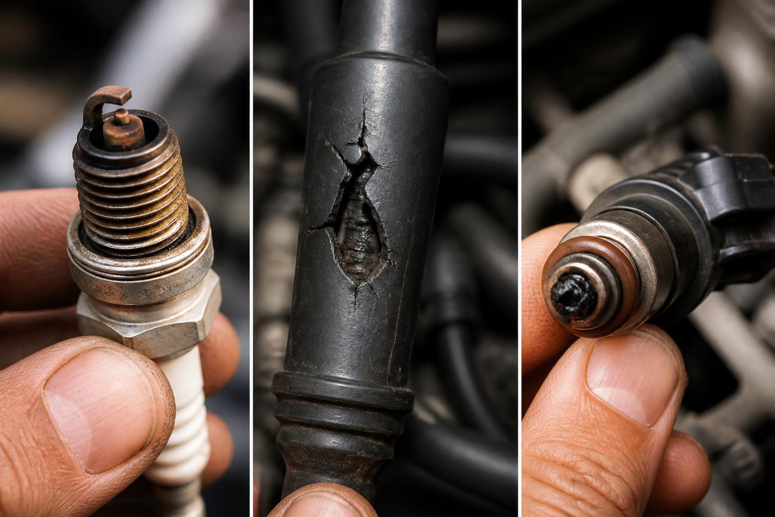 Illustration for: What Are the Three Most Common Causes of a Misfire?