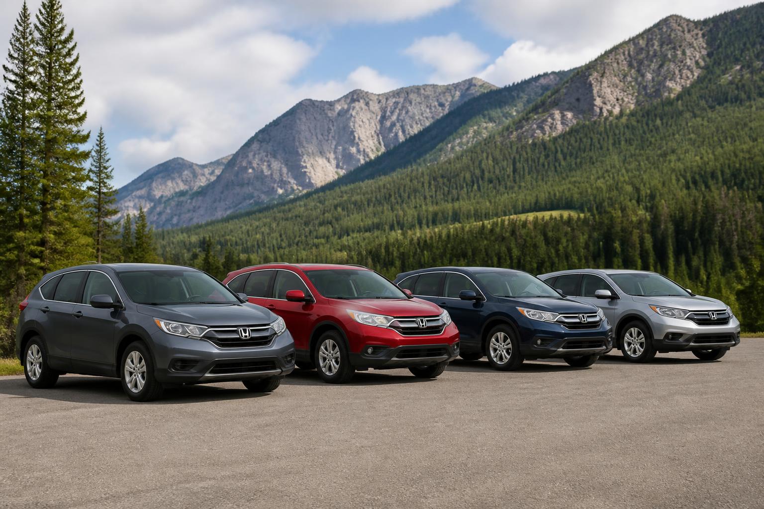 Illustration for: Honda CR-V Models Compatible with Flat Towing