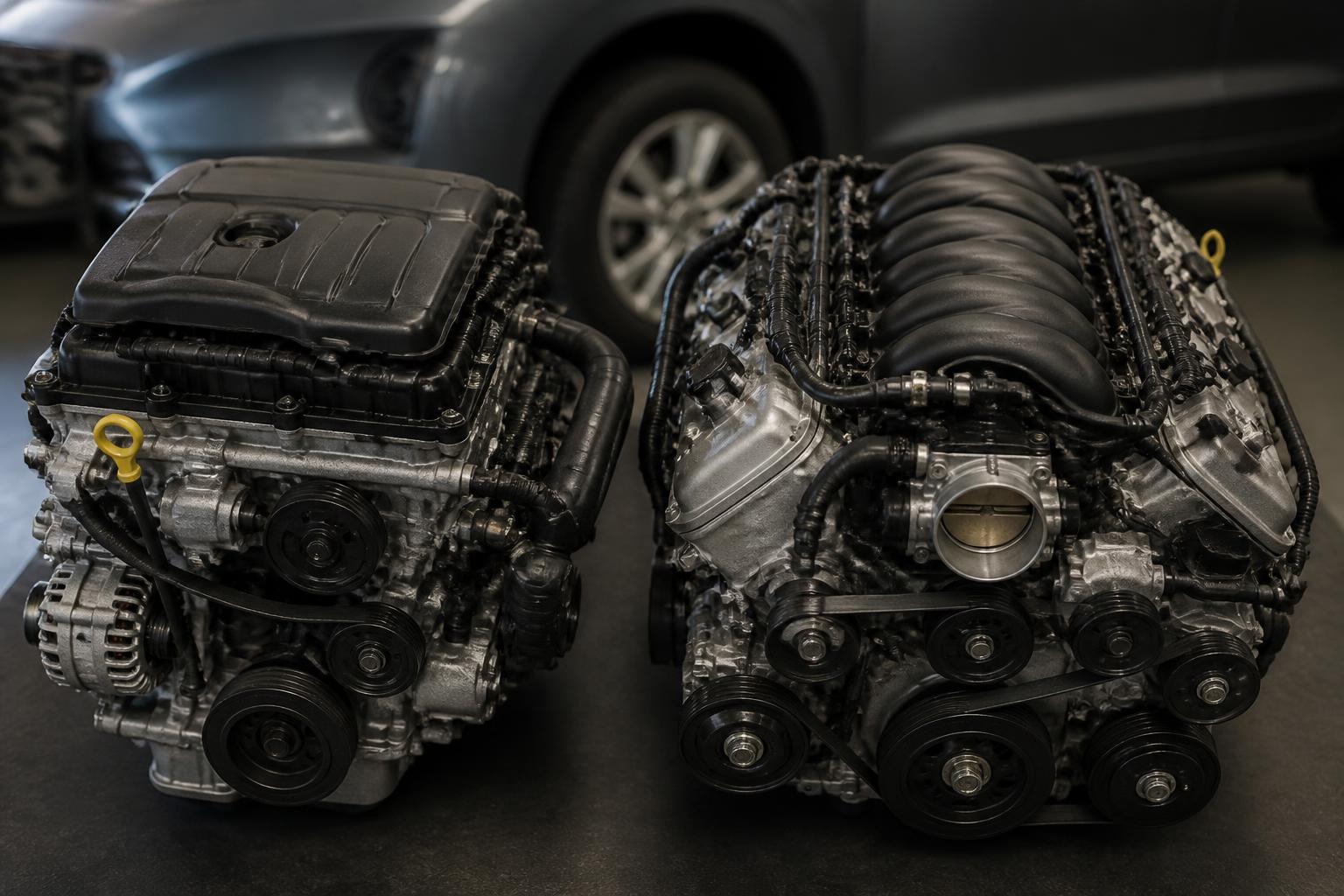 Illustration for: Engine Options: 2.3L vs 2.7L