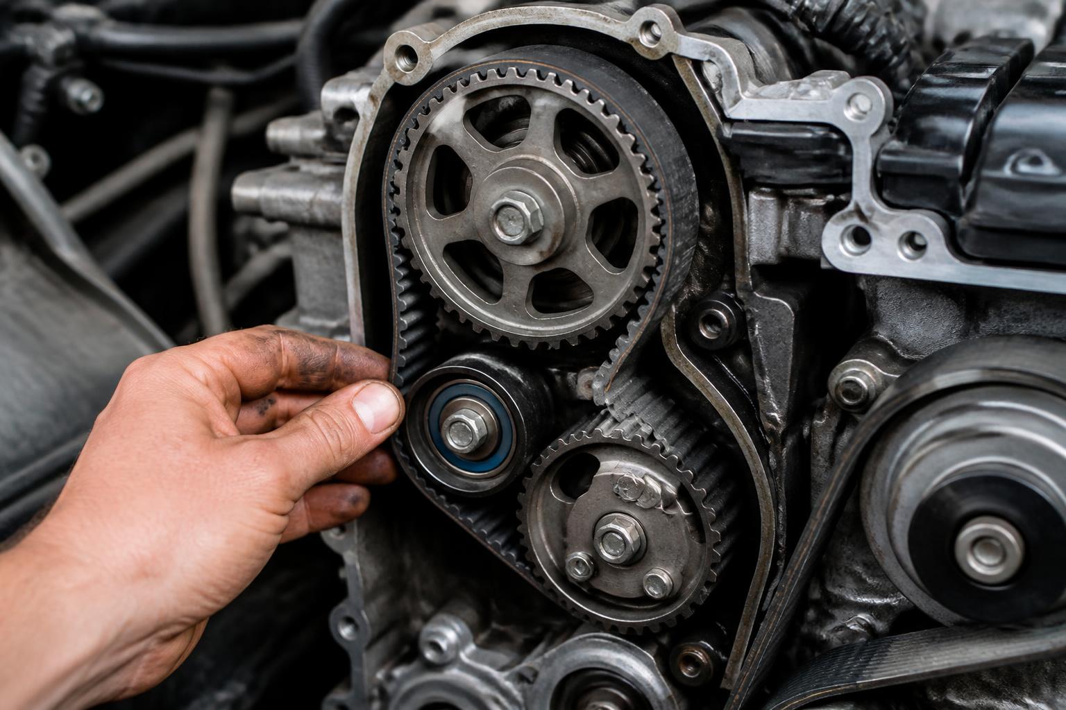 Illustration for: Timing Belt or Chain: Know Your Service Interval