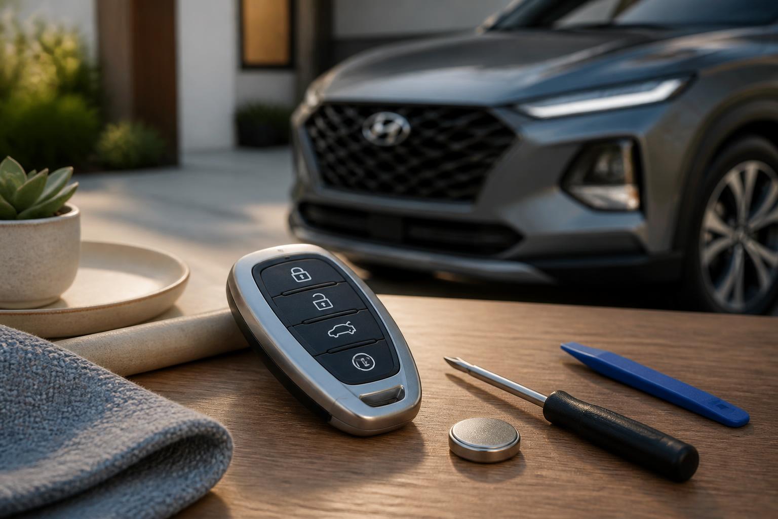 Featured image for article: Hyundai Key Fob Battery Replacement