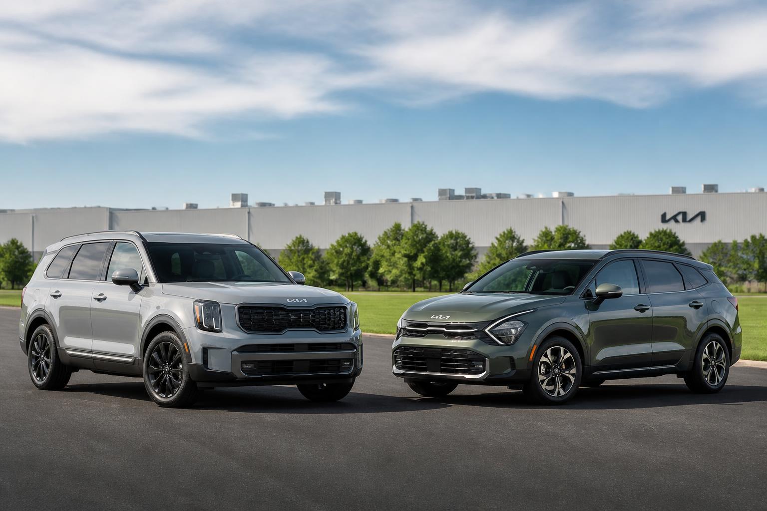 Illustration for: Which Kia Models Roll Off the Georgia Assembly Line?