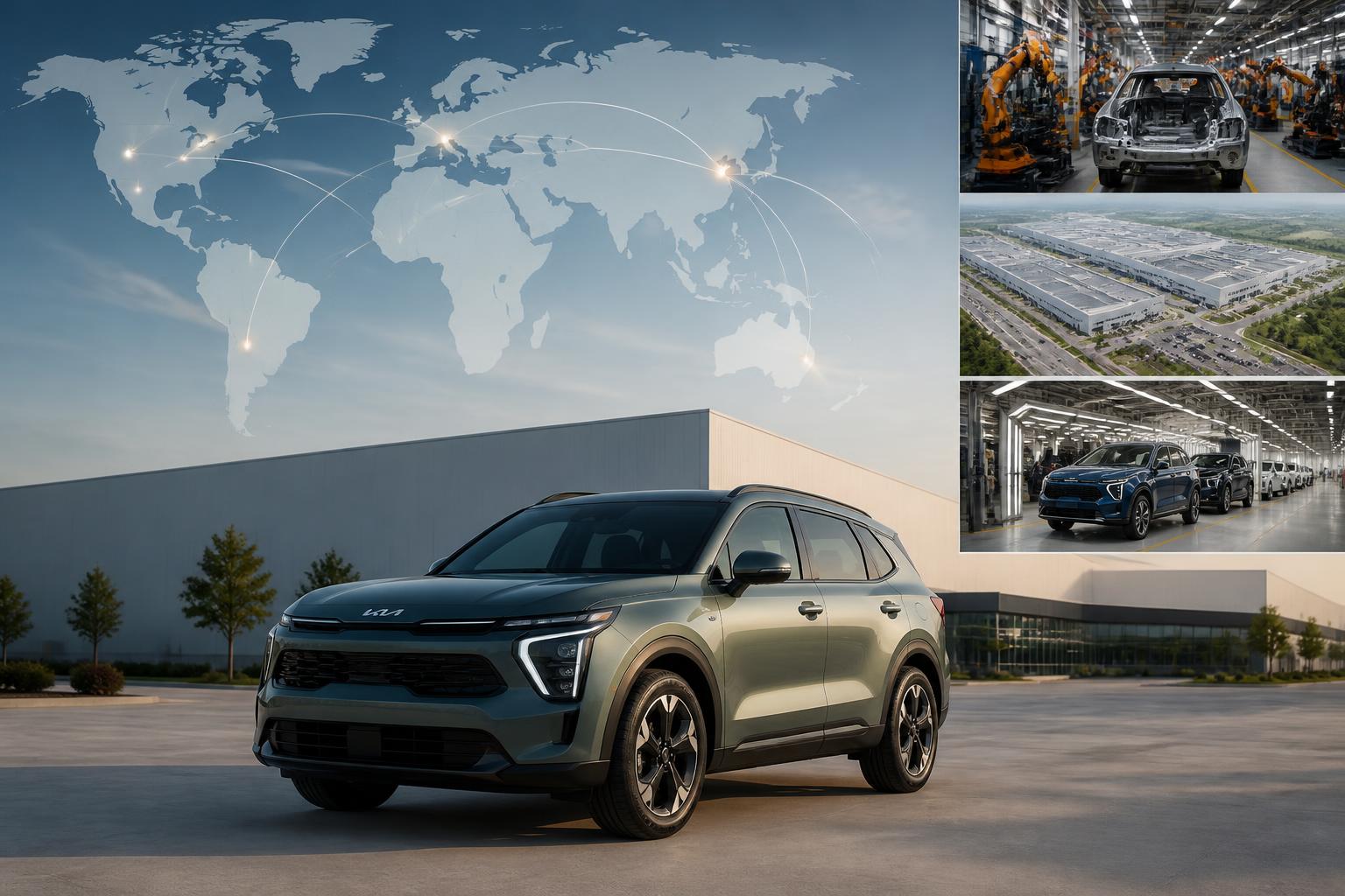 Illustration for: Understanding Kia’s Global Manufacturing Network