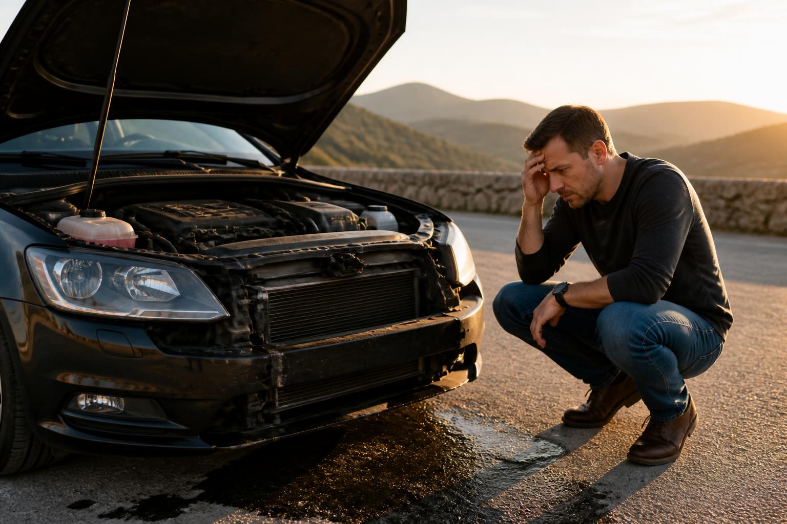 Featured image for article: Radiator and Coolant Leaks: Diagnosis, Stop-Leak, and Repair Costs