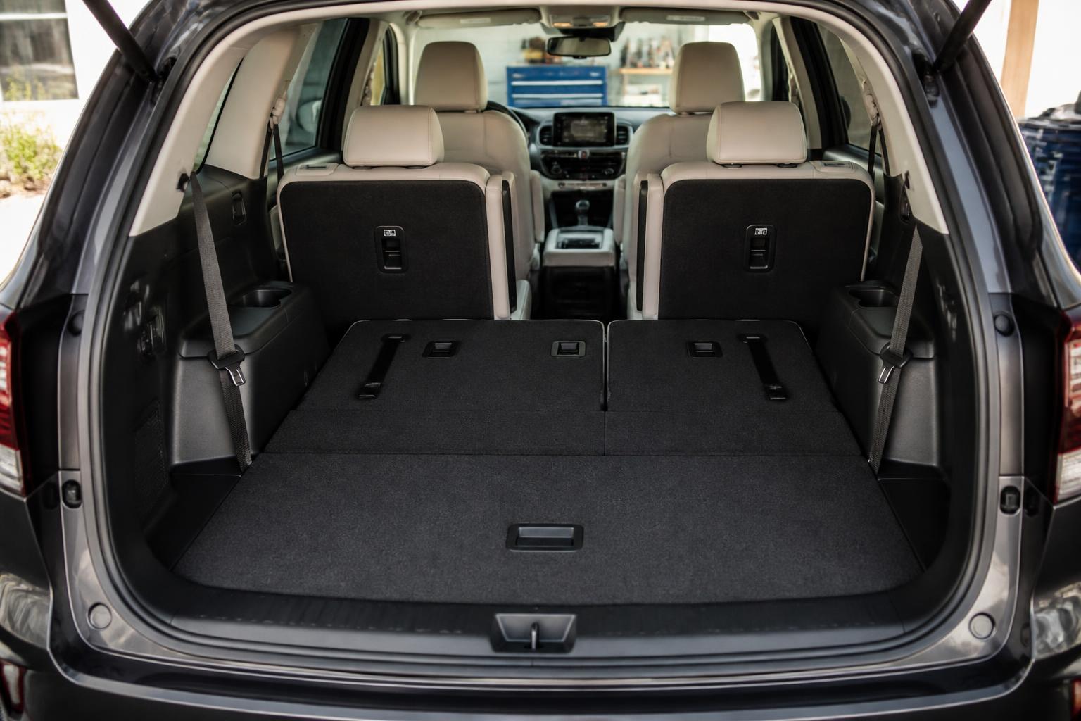 Illustration for: Three-Row Seating and Cargo Space