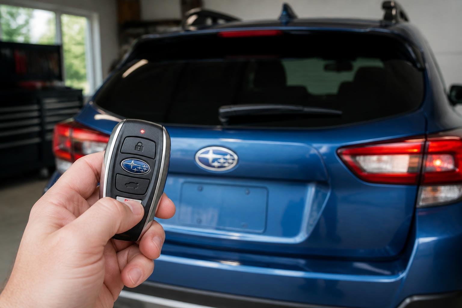 Illustration for: Key Fob and Starlink Features