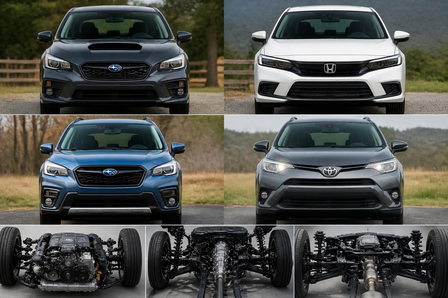 Illustration for: Subaru vs. Other Japanese Brands: Measurable Differences