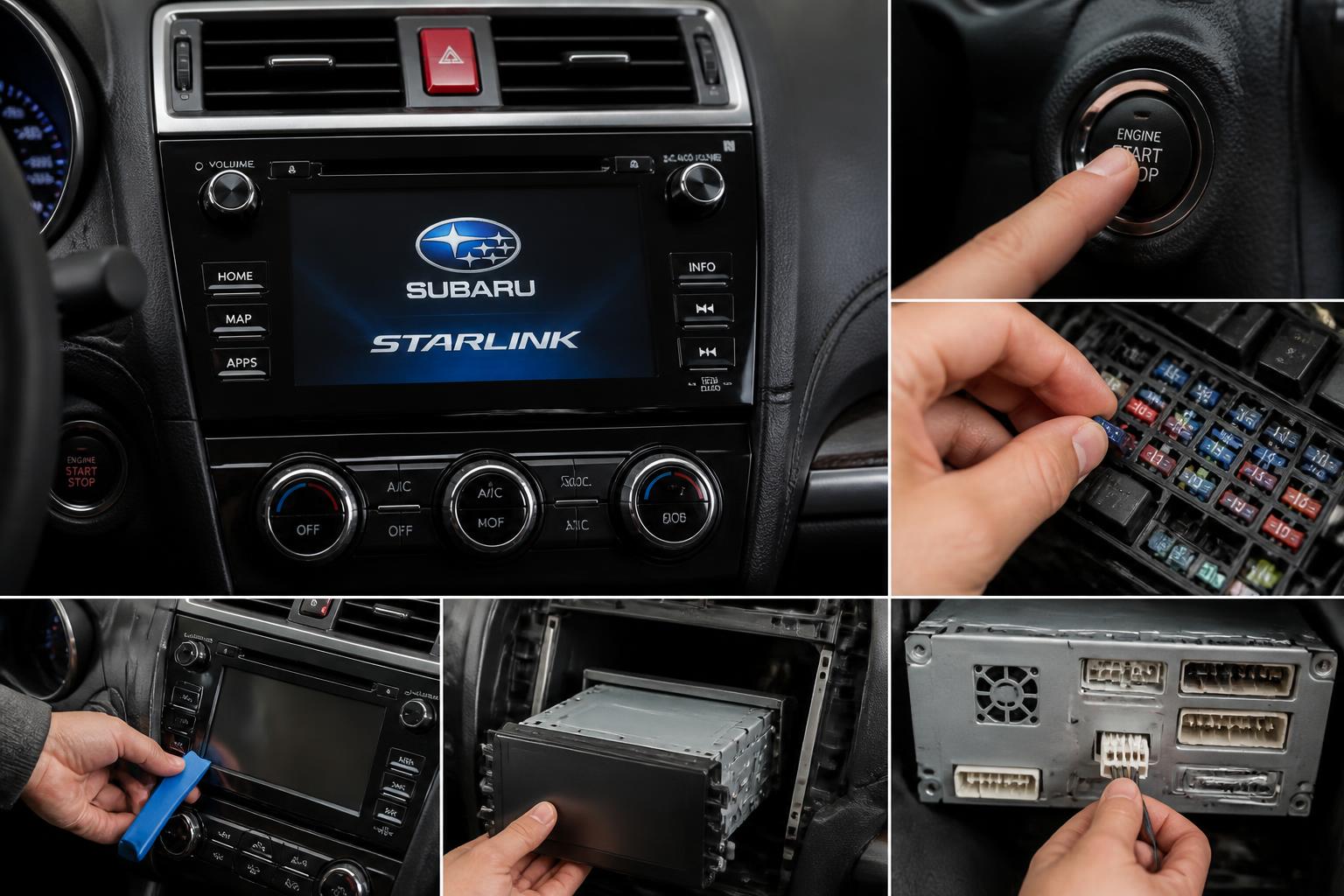 Illustration for: Subaru Starlink Infotainment: Reset Steps and Common Fixes