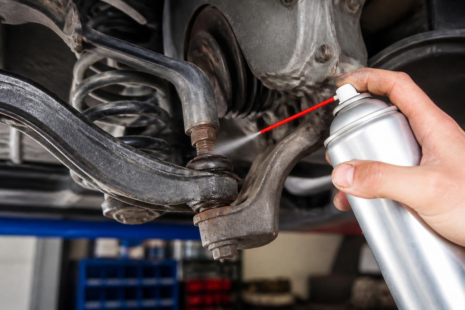 Illustration for: Can You Fix Squeaky Suspension Yourself? What Works and What Doesn’t