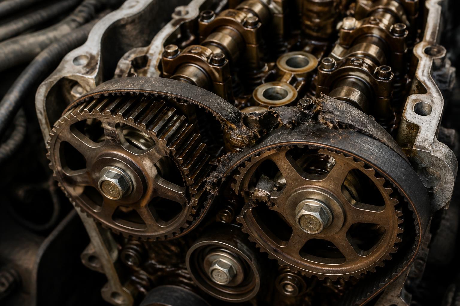 Illustration for: What Happens When a Timing Belt Breaks