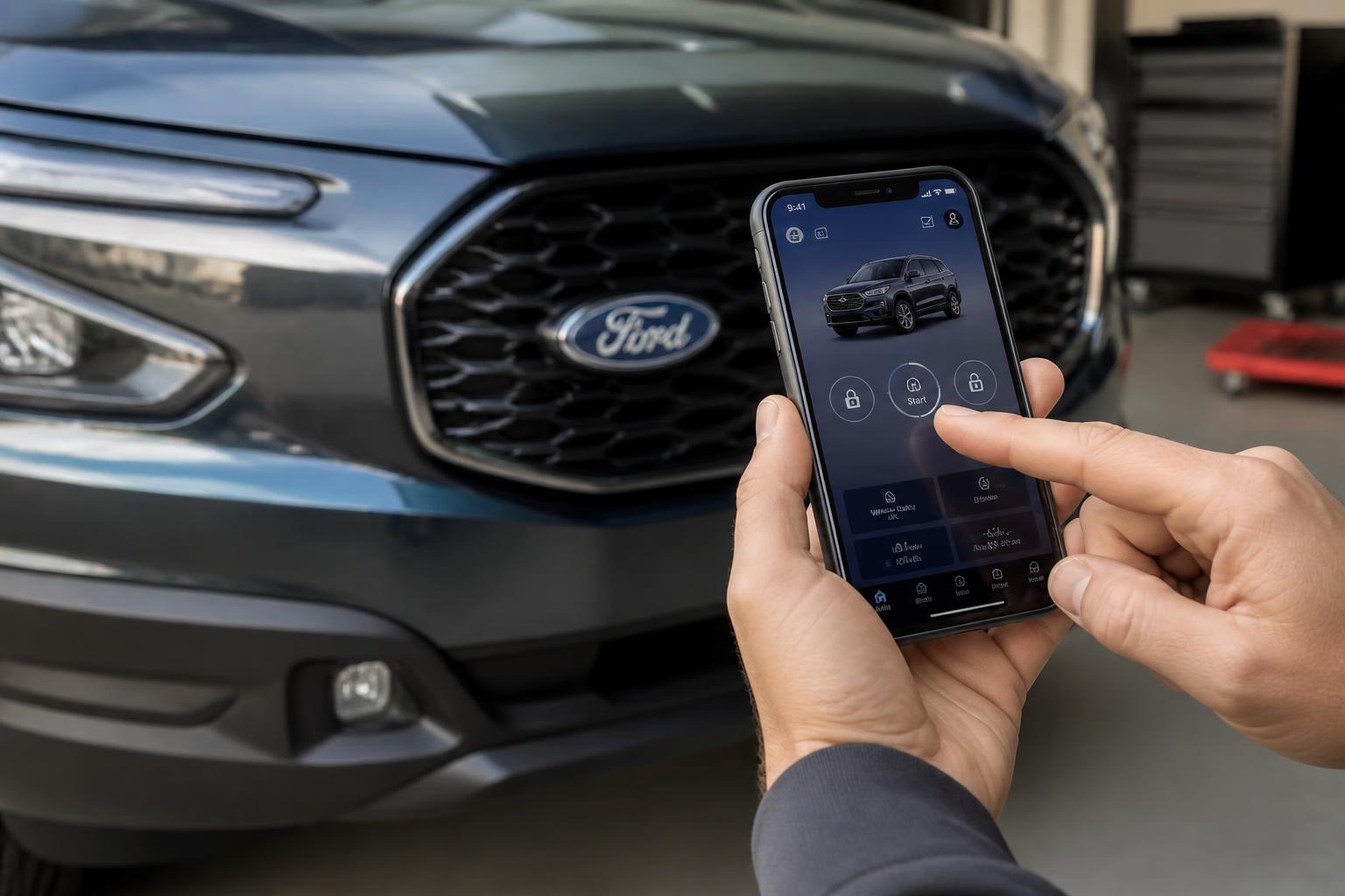 Illustration for: What Can You Do with the FordPass App? Real Capabilities and Limits