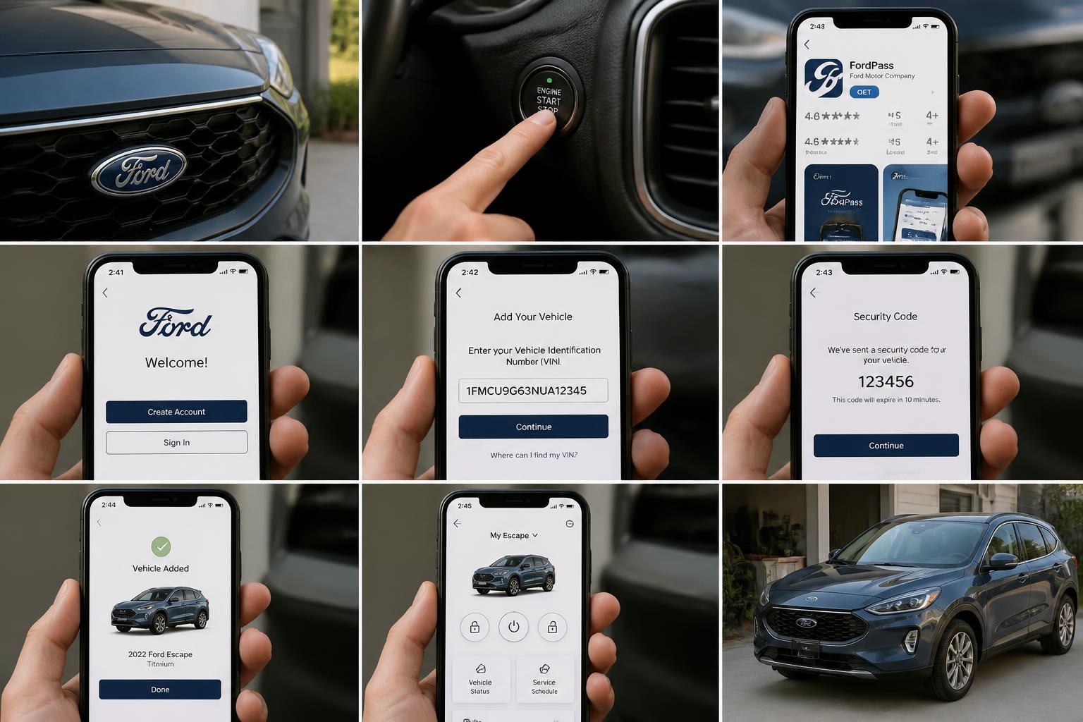 Illustration for: How to Set Up the FordPass App: Step by Step