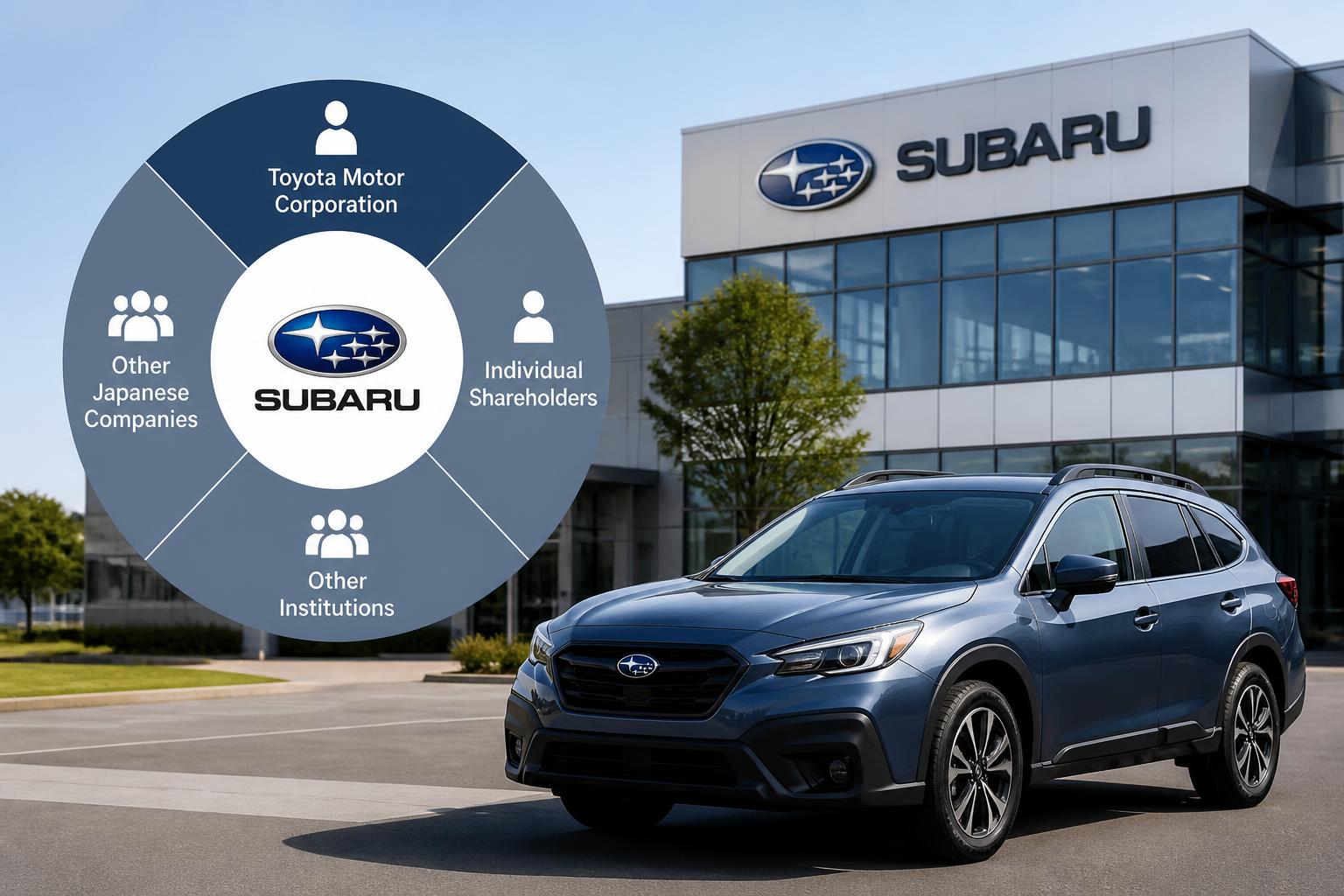 Illustration for: Ownership Structure of Subaru Motor Company