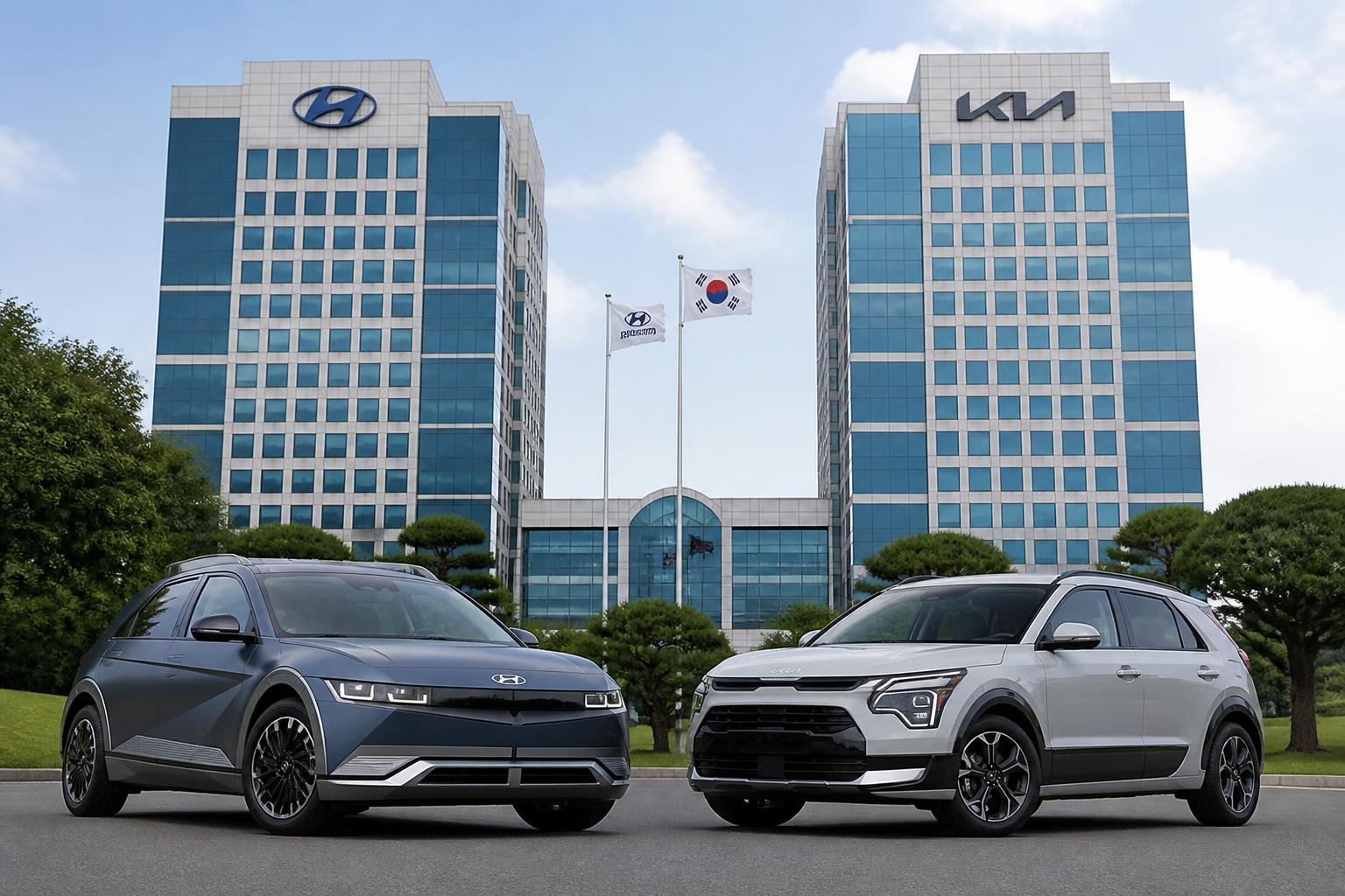 Illustration for: Ownership Structure of Kia and Hyundai